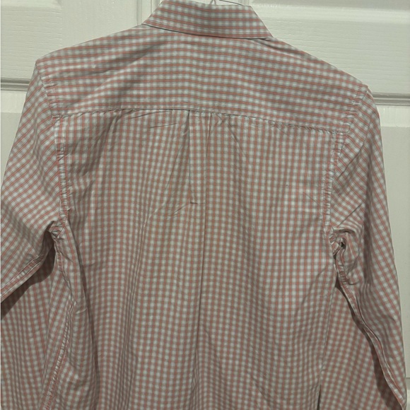 Greg Norman Men’s Longsleeve Size S/P NWOT Button up Orange Check Preppy - Picture 3 of 13